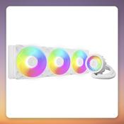 Arctic Liquid Freezer III Pro 420 A-RGB 420 mm AIO CPU Water Cooler, White image