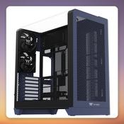 Thermaltake View 390 Air Future Dusk Mid Tower ATX Case, Violet, Tempered Glass image