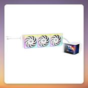 Thermaltake MAGCurve 360 Ultra 360 mm AIO Liquid Cooler, ARGB, White