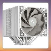 Deepcool Assassin VC Elite 140 mm Dual-Fan CPU Cooler, White, Vapor Chamber, 300W TDP image
