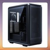 Cooler Master MasterFrame 500 Mesh E-ATX Mid Tower Case, Black, Tempered Glass