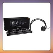 be quiet! Pure Loop 3 360mm AIO Liquid CPU Cooler, 3x 120 mm PWM Fans, Black image