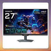 GigaByte M27Q3 27-Inch QHD 300Hz SS-IPS Gaming Monitor with KVM image