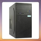 Inter-Tech IT-6516 Ripple µATX Mini-Tower Case, Black, USB-C 10 Gbps