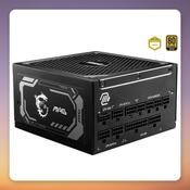 MSI MAG A1250GL PCIE5 1250W 80 PLUS Gold Fully Modular ATX 3.1 PSU image