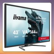 Iiyama G-Master G4380UHSU-B2 Red Eagle 42.5" 4K UHD 144Hz VA Gaming Monitor
