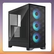 Fractal Design Pop 2 Air TG RGB ATX Mid Tower Case, Black, 3x 120 mm Fans