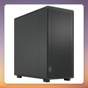 Fractal Design Epoch XL Solid E-ATX Midi Tower Case, Black, 3x 140 mm Fans