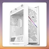 Asus ROG Strix Helios II GX601S E-ATX Mid-Tower Case, White, Tempered Glass