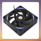 NZXT Performance Fan F120X 120 mm PWM RGB Case Fan, Black