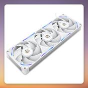 NZXT Performance Fan F360X 3x 120 mm RGB PWM Fan Set, White image