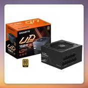 GigaByte UD750GM PG5 V2 750W 80 PLUS Gold Fully Modular PSU image
