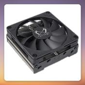 Scythe Shuriken 3 92 mm Low-Profile CPU Cooler, Black/Silver, 4 Heatpipes