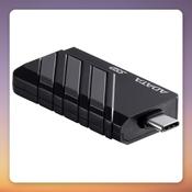 ADATA SC735 1 TB External SSD, USB-C 3.2 Gen 2, 1,050 MB/s, Black/Grey image