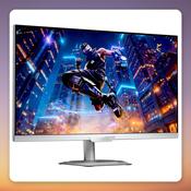 GigaByte M27Q2 QD ICE 27" QHD 200 Hz SS-IPS Gaming Monitor, White, USB-C KVM