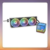Thermaltake Minecube 360 Ultra ARGB 360 mm AIO Liquid Cooler, Black image