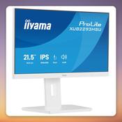 Iiyama ProLite XUB2293HSU-W7 21.5" Full HD IPS 100 Hz Monitor, White image