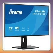 Iiyama ProLite XB2792HSU-B1 27" Full HD IPS Monitor, 120 Hz, 3 ms, Height Adjustable
