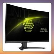 MSI MAG 321CQFDE E18 31.5" WQHD 180 Hz Curved Gaming Monitor, Rapid VA image