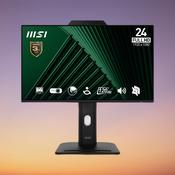 MSI PRO MP242PMGDE 23.8" Full HD IPS Monitor with Webcam and Microphone image