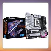 GigaByte B760M AORUS ELITE WIFI6E GEN5 LGA 1700 DDR5 mATX Motherboard, White