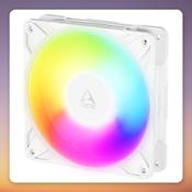 Arctic P12 Pro Reverse A-RGB 120 mm PWM Fan, White, Reverse Blade