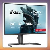 Iiyama G-Master GB2471HS-B1 Red Eagle 23.8" Full HD 240Hz Fast IPS Gaming Monitor image