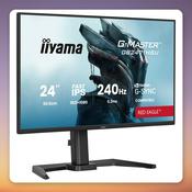 Iiyama G-Master GB2471HSU-B1 Red Eagle 23.8" Full HD 240 Hz Fast IPS Gaming Monitor image