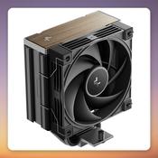 Deepcool AK400 G2 120 mm Single Tower CPU Cooler, Black/Wood, 4 Heatpipes