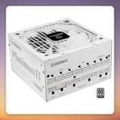 Enermax Platimax II D.F. 1000W 80 PLUS Platinum Fully Modular ATX 3.1 PSU, White image