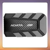 ADATA SD820 1 TB External SSD, USB 3.2 Gen 2x2 (20 Gbit/s), IP68, Black/Grey image