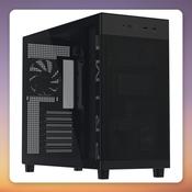 Asus PRIME AP303 TG ATX Mid-Tower Case, Black, Tempered Glass image