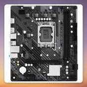 ASRock H610M-H2/M.2 D5 Intel H610 LGA1700 DDR5 mATX Motherboard