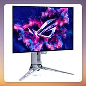 Asus ROG Swift OLED PG27AQWP-W 26.5" QHD 540 Hz Tandem OLED Gaming Monitor image