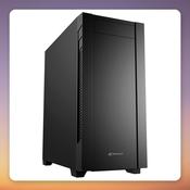 Sharkoon S25-V2 Midi-Tower PC Case, Black, E-ATX, 2x 120 mm PWM Fans (2026) image