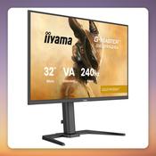Iiyama G-Master GB3295QSU-B1 Gold Phoenix 31.5" QHD 240Hz Fast VA Gaming Monitor