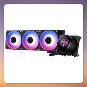 MSI MPG CoreLiquid P13 360 mm AIO Liquid Cooler, 2.1" IPS Display, ARGB, Black image