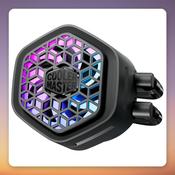 Cooler Master Flex-Kit VRM Fan for MasterLiquid ATMOS II Pump Head, Black, RGB image