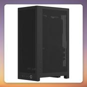 NZXT H2 Flow Mini-ITX Case, Black, Tempered Glass, 280 mm Radiator Support image