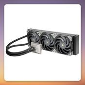 SilverStone SST-XE360PD 360 mm All-in-One Liquid CPU Cooler, Black/Silver
