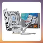 MSI MPG X870I EDGE TI EVO WIFI AM5 Mini-ITX Motherboard, White, X870, Wi-Fi 7, 5G LAN image