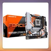 GigaByte B850M FORCE AM5 Micro ATX Motherboard, DDR5, PCIe 5.0, 2.5G LAN image
