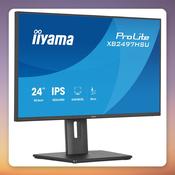 Iiyama ProLite XB2497HSU-B1 23.8" Full HD IPS 120 Hz Monitor with USB Hub, Black