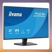 Iiyama ProLite X2797HSU-B1 27-Inch Full HD 120 Hz IPS Monitor with USB Hub