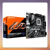 GIGABYTE B860M E Intel B860 LGA 1851 DDR5 Micro ATX Motherboard