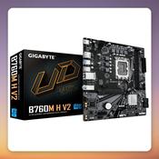 GigaByte B760M H V2 Intel B760 LGA 1700 DDR5 Micro ATX Motherboard image