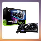 MSI GeForce RTX 5060 Ti GAMING TRIO OC 8 GB GDDR7 Graphics Card image
