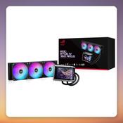 Asus ROG Ryuo IV 360 ARGB 360 mm AIO Liquid Cooler, Black, 6.67" AMOLED Display