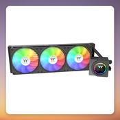 Thermaltake LB360-S ARGB LCD Edition 360 mm AIO Liquid CPU Cooler, Gunmetal image