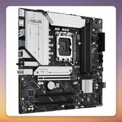 Asus PRIME B760M-A WIFI II Intel B760 LGA 1700 mATX Motherboard, DDR5, Wi-Fi 6E